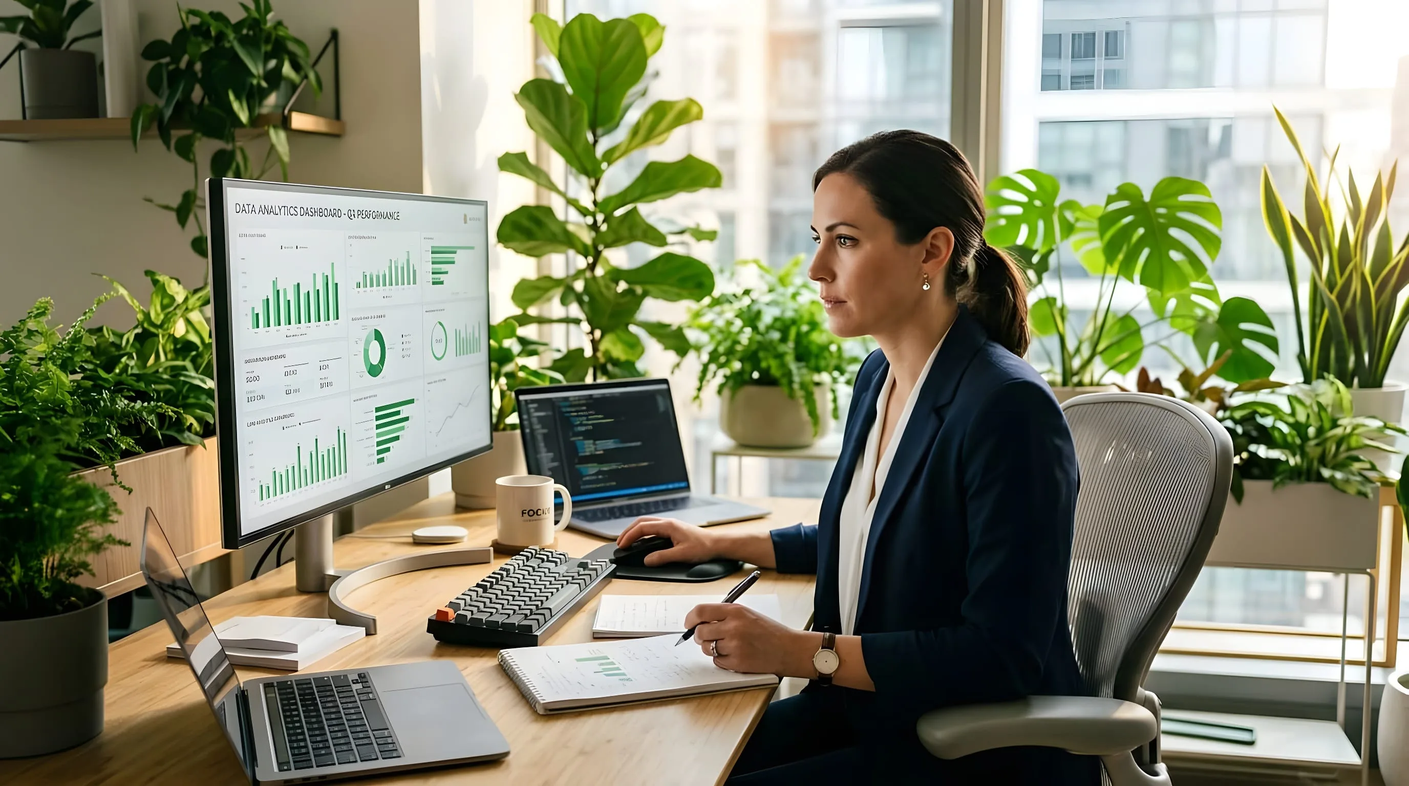 Donna Halper, Dee Dee Digital founder, reviewing AI search citation strategy on her laptop