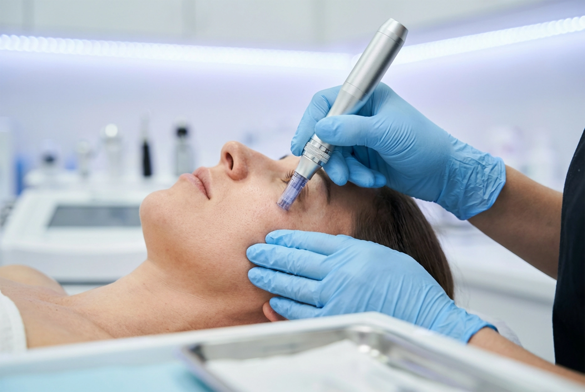 Microneedling treatment